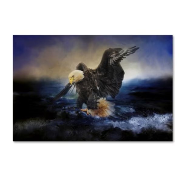 Jai Johnson 'Deep Sea Fishing' Canvas Art, 16x24, Trademark Fine Art, Mfr#: ALI14665-C1624GG